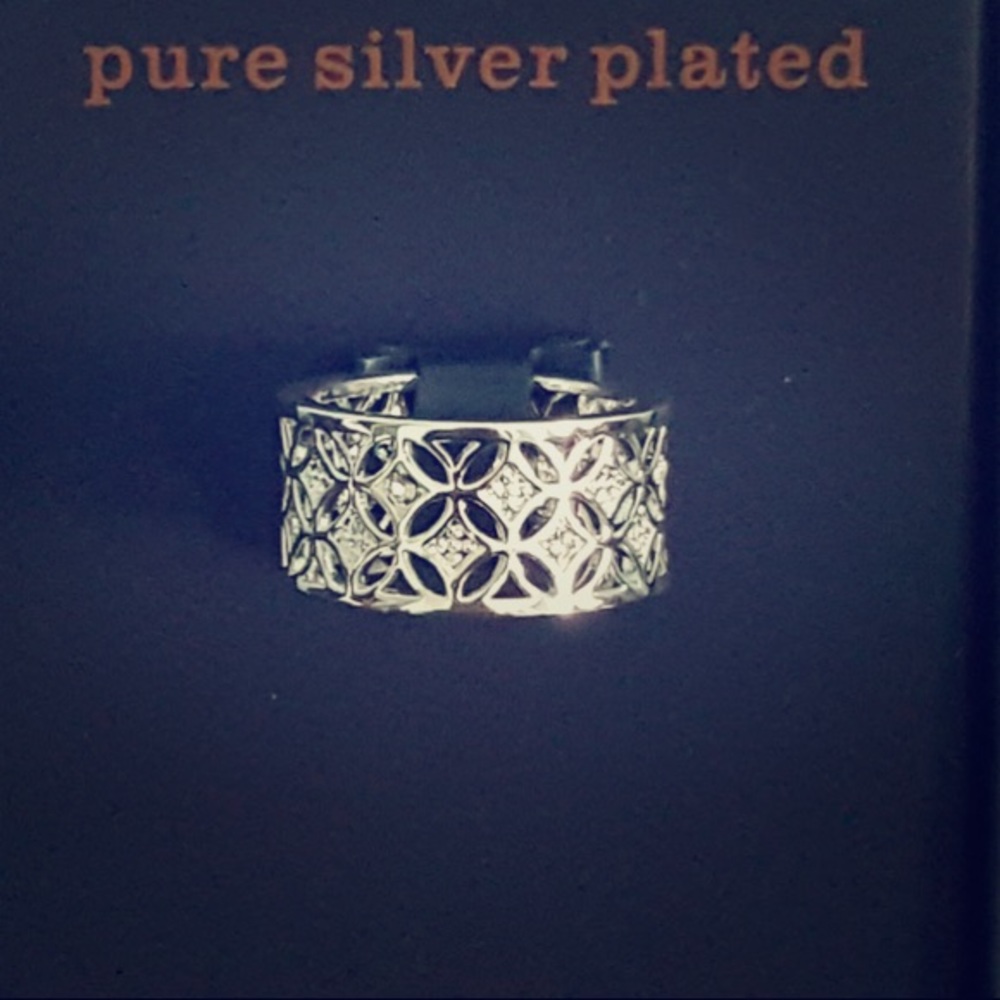 Genuine Crystal Band Ring